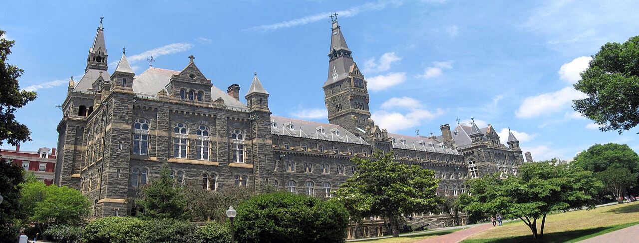 Georgetown Üniversitesi — Amerika kabul tarihleri